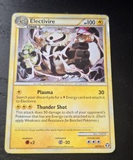 Electivire 20/102 Non Holo Rare HS Triumphant Pokemon Card Heavy Play on eBay