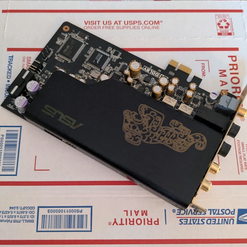 Asus Xonar Essence STX tested working PCIe 1x sound card dual RCA and 5.1 S/PDIF - Image 2 of 4