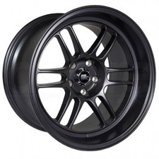 15x7 Mst Suzuka 4x100 33 Matte Black Wheels Rims Set4 73.1
