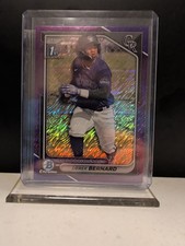 2024 Bowman Chrome Derek Bernard 1st Purple Shimmer 232/250