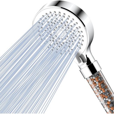 Shower Head with Filter, High Pressure Hand Shower, 5 Jet Types, Shower Head ...