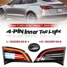 4Pin LED Inner Tail Lights Left Right Fits Te...