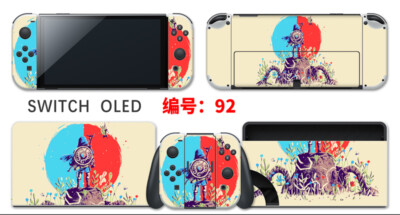 Vinyl Decal Skin Sticker Protector for Nintendo Switch OLED Legend
