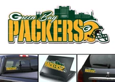Green Bay Packers Sticker Decal Skyline Car Truck Window Wall Laptop Bumper