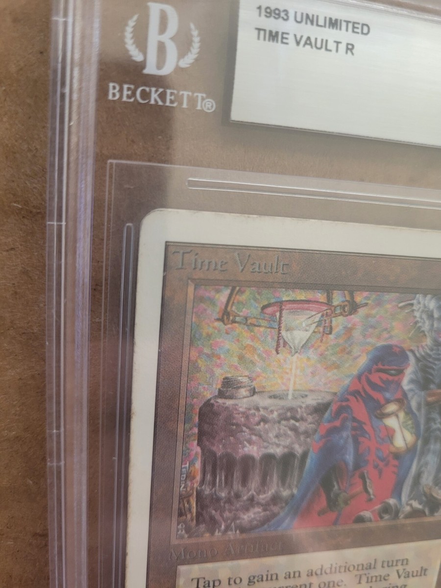 Time Vault Unlimited Edition MTG Magic Rare English 1993 Time Vault Unlimited Edition MTG Magic Rare English 1993
