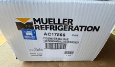 Mueller Refrigeration AC17866 Cycle Master 1-3/8" Padmount Ball Valve W/Access