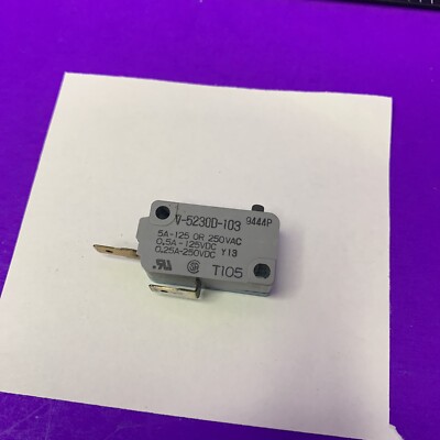 Microwave Micro Switch V-5330D-103 Tested YAMATAKE Japan Normally Open.