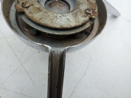 1957 1958 Ford Fairlane Chrome Horn Ring Master Guide Power Steering OEM - Picture 10 of 10