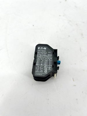Eaton Cutler-Hammer EMA15 Dual Auxiliary Contact 1NO/1NC - Good Condition