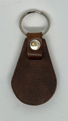 RED LEATHER KEYCHAIN FOR A RED 1965 PONY CAR | eBay