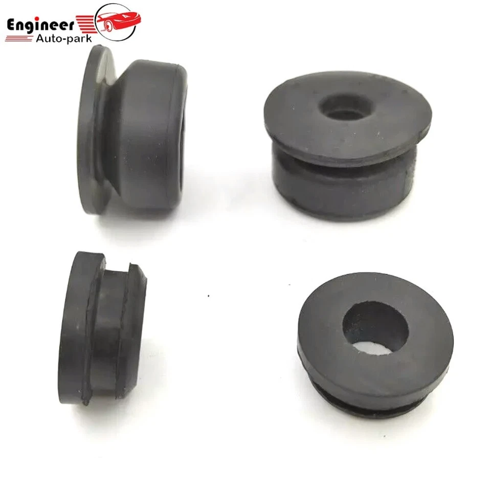 Bucha almofada de borracha superior e inferior 4 peças para radiador CR-V Civic Accord Odyssay - Imagem 3 de 4