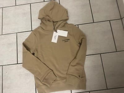 Calvin Klein Jungen Kapuzen Pullover Gr 10 (140)