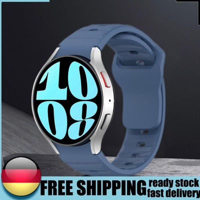 Soft Silicone Band Silicone Strap for Samsung Galaxy Watch 6/5/4/Classic/5 Pro