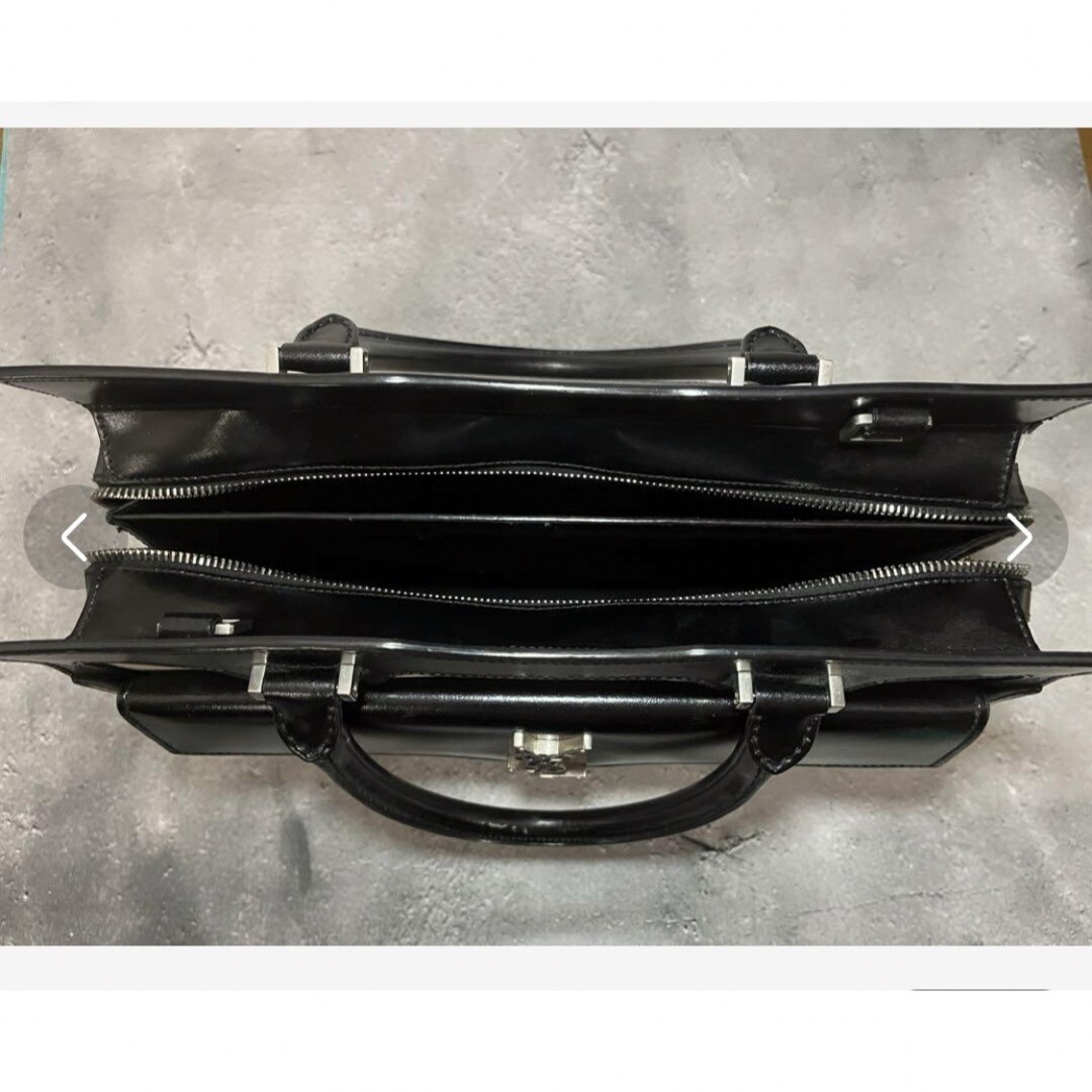 Borsa a mano originale Saint Laurent YSL logo up town tote bag donna logo dal Giappone