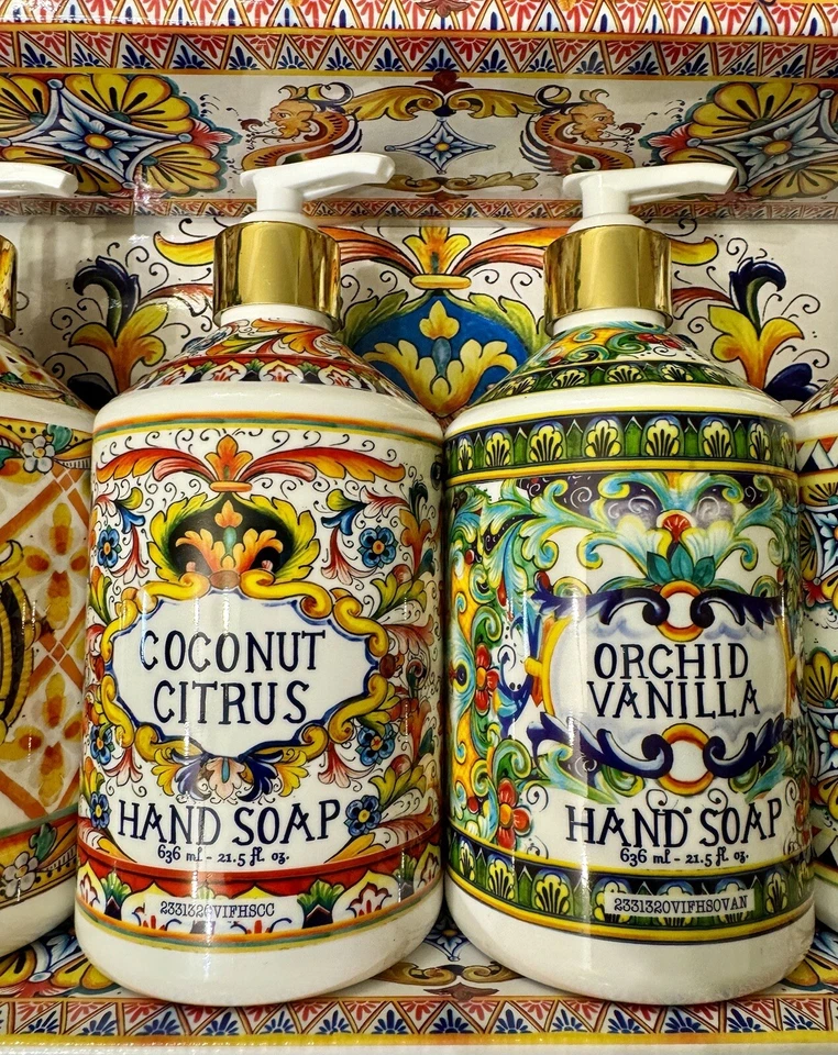 Home & Body Company Villa Flora Collection Hand Soap 4 Pack 21.5 fl.oz NEW SCENT - Image 4 of 4