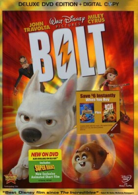 Bolt (DVD, 2008) New Factory Sealed