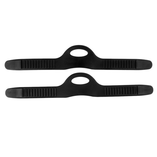 Lot De 2 Boucles De Rechange Pour Sangle De Palmes De Plongée – Système à Dégagement Rapide, Noir, Universel, Solide Et Léger