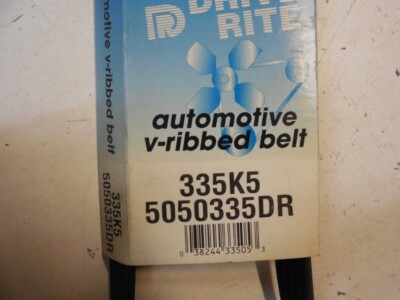 Automotive Serpentine  Belt (Standard) K05 21/32'' x 34 1/4'' 5050335DR Drive-Rite