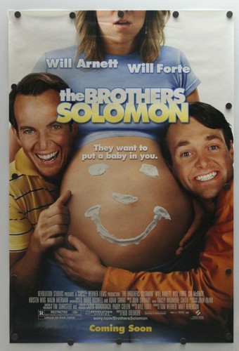 The Brothers Solomon 2007 Double Sided Original Movie Poster 27" x 40"