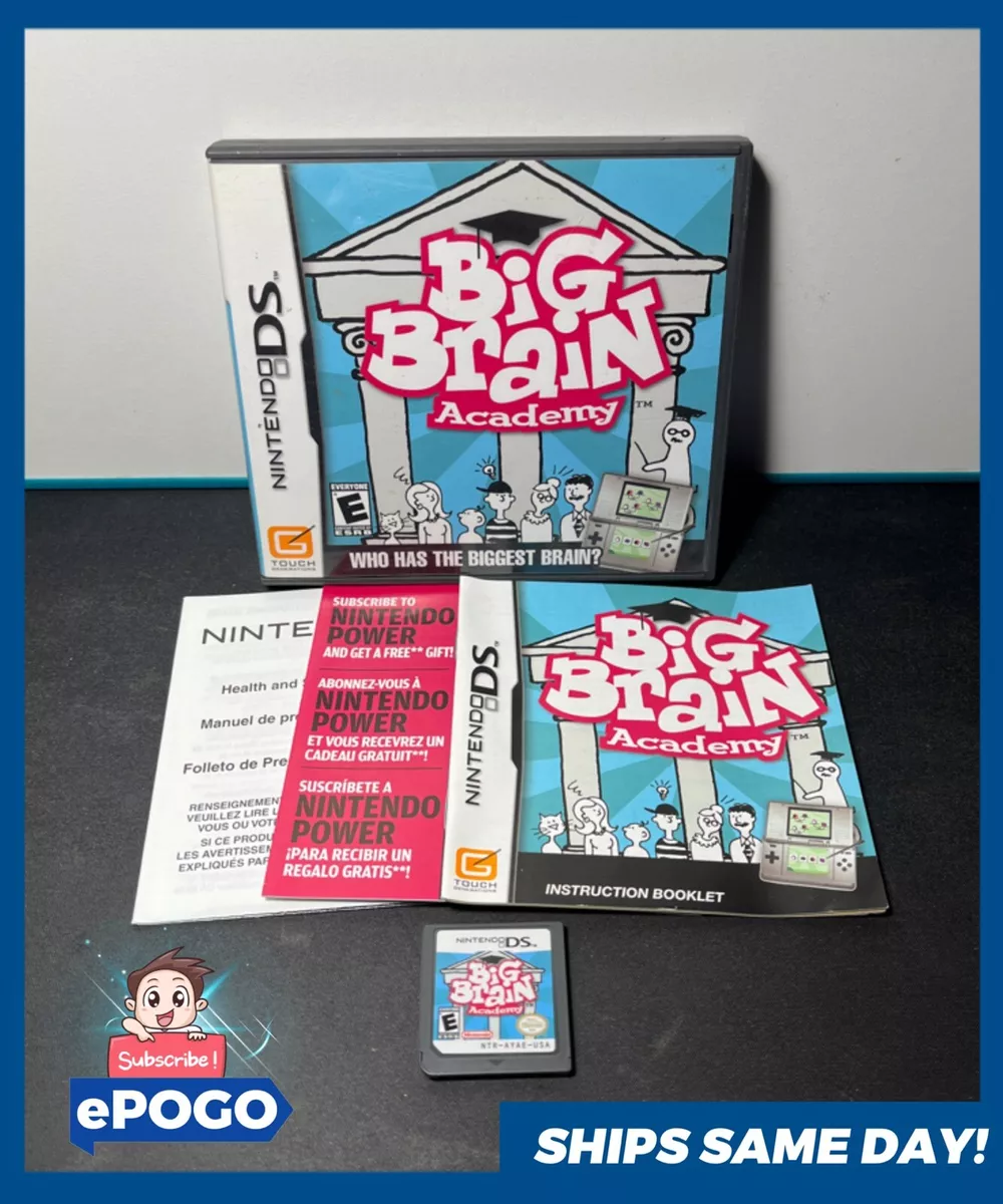 Brain Age Nintendo DS - Geek-Is-Us