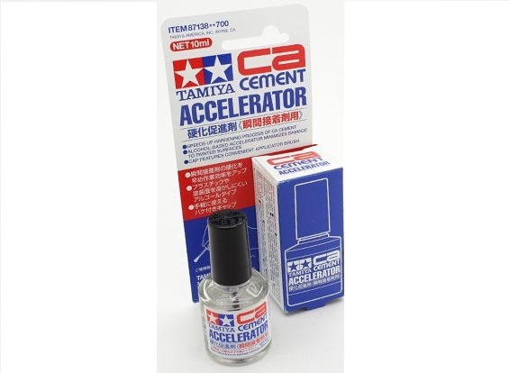Tamiya 87138 Ca Cement Accelerator With Brush 10ml for sale online | eBay