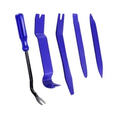 5 Pcs Car Trim Removal Tool Kit Door Panel Fastener Auto Dashboard Plastic Tools