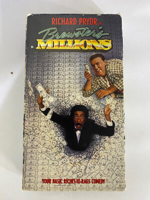Brewsters Millions (VHS, 1996 Richard Pryor John Candy