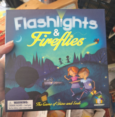 Flashlights and Fireflies Board Game Gamewright Complete Shine and Seek