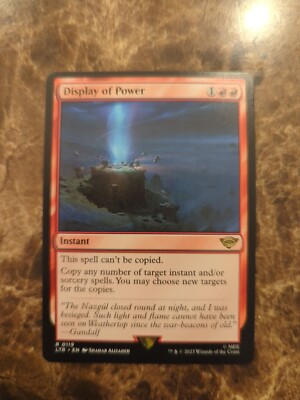 MTG Display of Power The Lord of the Rings: Tales of Middle-earth 0119... |  eBay