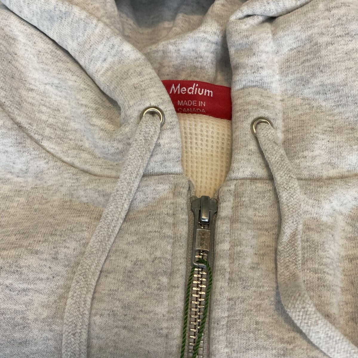 Supreme New York FW17 Arc Logo Thermal Zip Up Hooded Supreme New York FW17 Arc Logo Thermal Zip Up Hooded