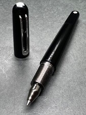 MONTBLANC M Black 117148 Design by Marc Newson Magnet Cap-System Rollerball Pen