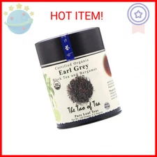 The Tao of Tea, Earl Grey Black Tea, Loose Leaf, 3.5 Ounce Tin