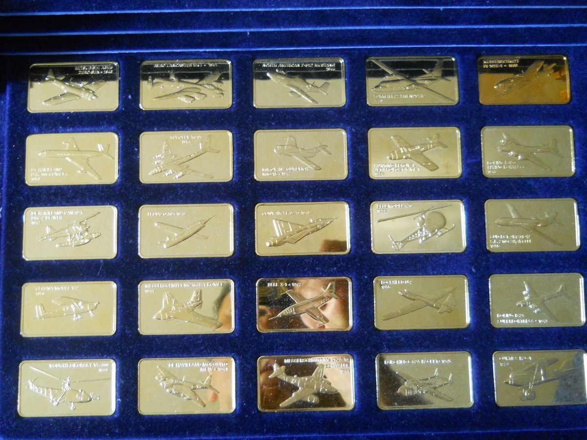 Franklin Mint Jane's Medallic Register of the World's Greatest