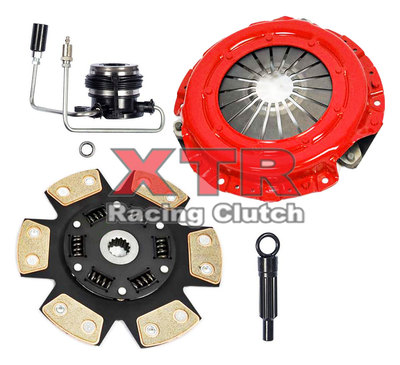 XTR STAGE 3 CLUTCH KIT w/ SLAVE CYLINDER for 1987-1992 JEEP WRANGLER 2.5L