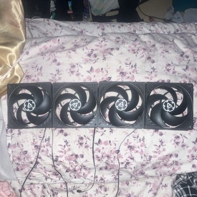 Arctic Computer Case Fans ( Set of 4 ) with fluid bearings!