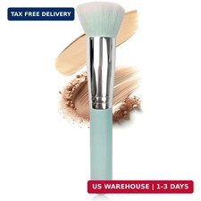 Premium Foundation Brush for Liquid Makeup, Flat Top Makeup Brush for Blending,