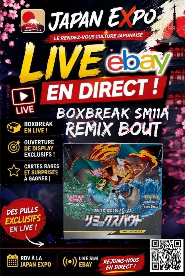 Boxbreak display tag team SM11A REMIX BOUT et cartes gradées PSA tag team