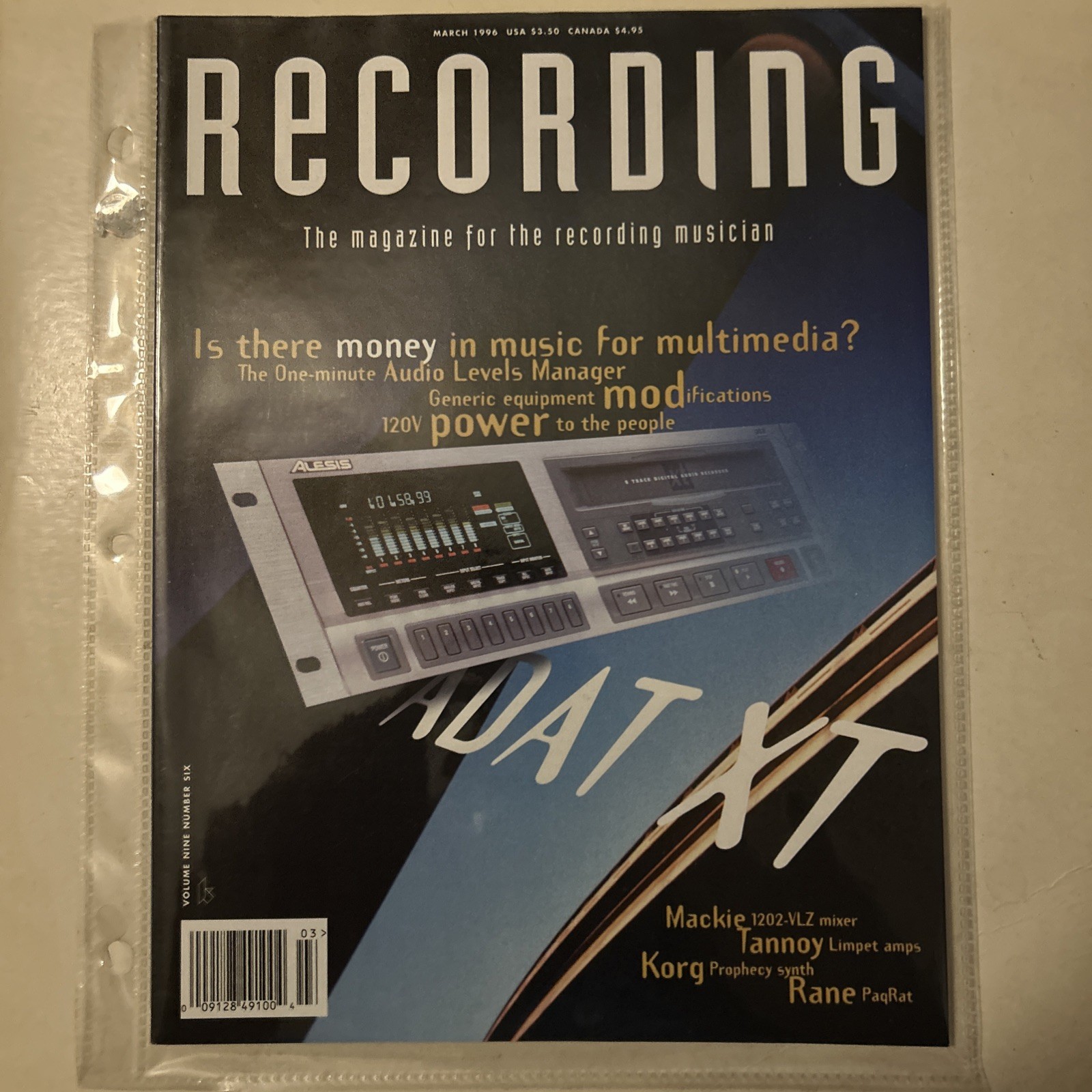 Home & Studio RECORDING Magazine - March 1996
