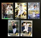 Konnor Griffin Bowman 5 Card Lot -   100, Plasma Power, Loading & 2 Chrome RC