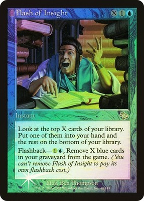 FOIL Flash of Insight ~ Judgment [ NearMint ] [ Magic MTG ]