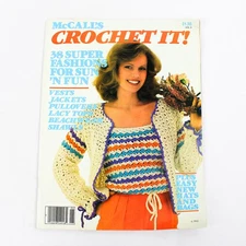 Vintage McCall’s Crochet It 1979 Magazine Features 38 Super Sun 'N Fun Fashions