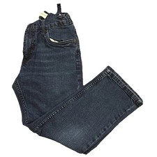 Levi s Boys 514 Jeans Size 8 Regular 24x22 Straight Fit Stretch Dark Blue Denim