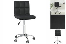 Bürostuhl Drehbar Schwarz Kunstleder