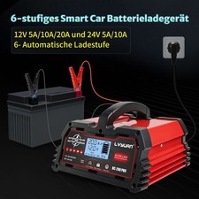 20A 12V & 24V Autobatterieladeger�t Schnellladung intelligente Impulsreparatur