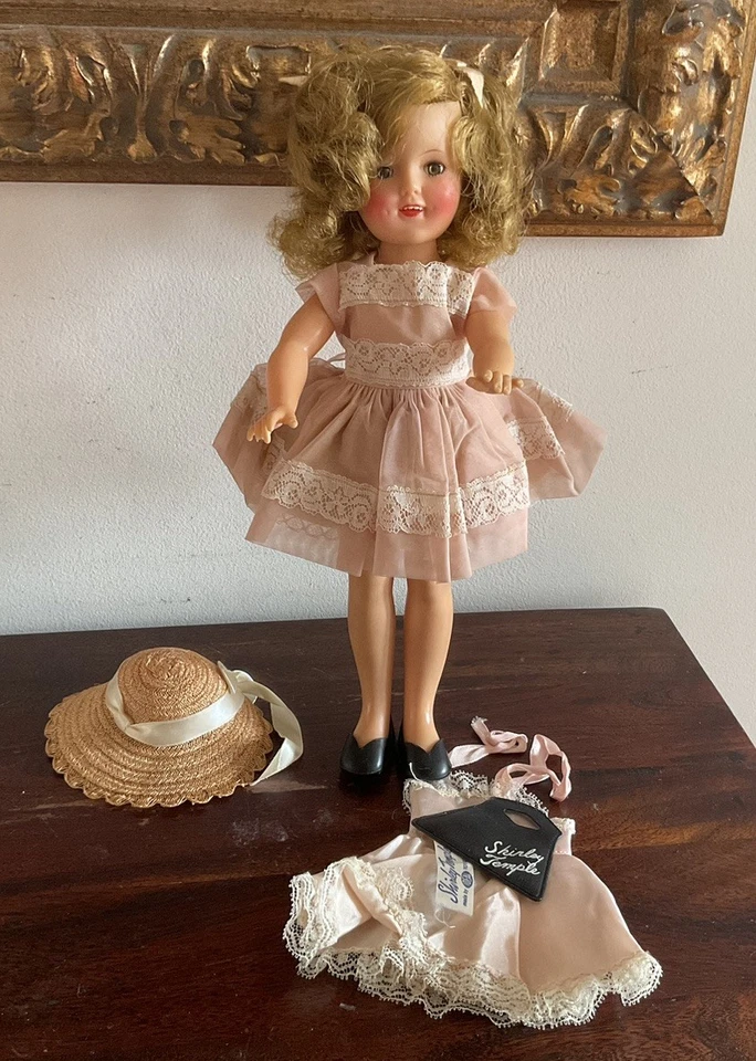 Preciosa muñeca Shirley Temple 1957 Ideal, vinilo 12" modelo #9500 en caja Foto 3 de 4