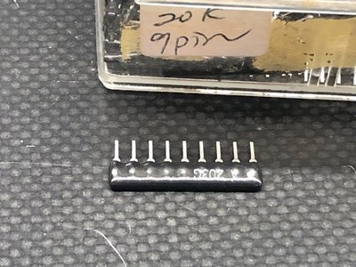 A203G - SEI - RESISTOR NETWORK - SINGLE ROW - 20K - 9PIN