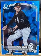 2025 Bowman Draft Sapphire Gabe Davis Chicago White Sox #BDC-83