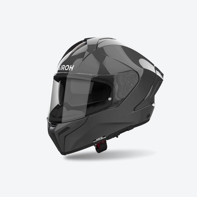 Airoh Matryx Farbe Anthrazit Glanz Auf Straße Rennstrecke Urban Sport Motorrad...