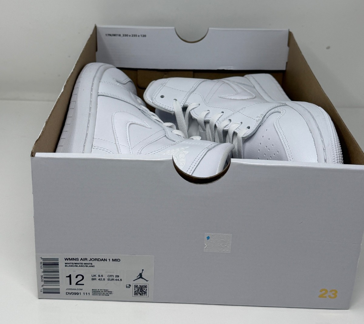 Size 10.5 - Air Jordan 1 Mid Barons for sale online | eBay