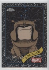 2025 Topps Chrome Marvel Comics Spider Web Refractor /399 Lockjaw #152 1co7